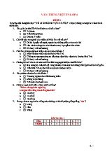 Ôn Văn - Tiếng Việt lớp 4